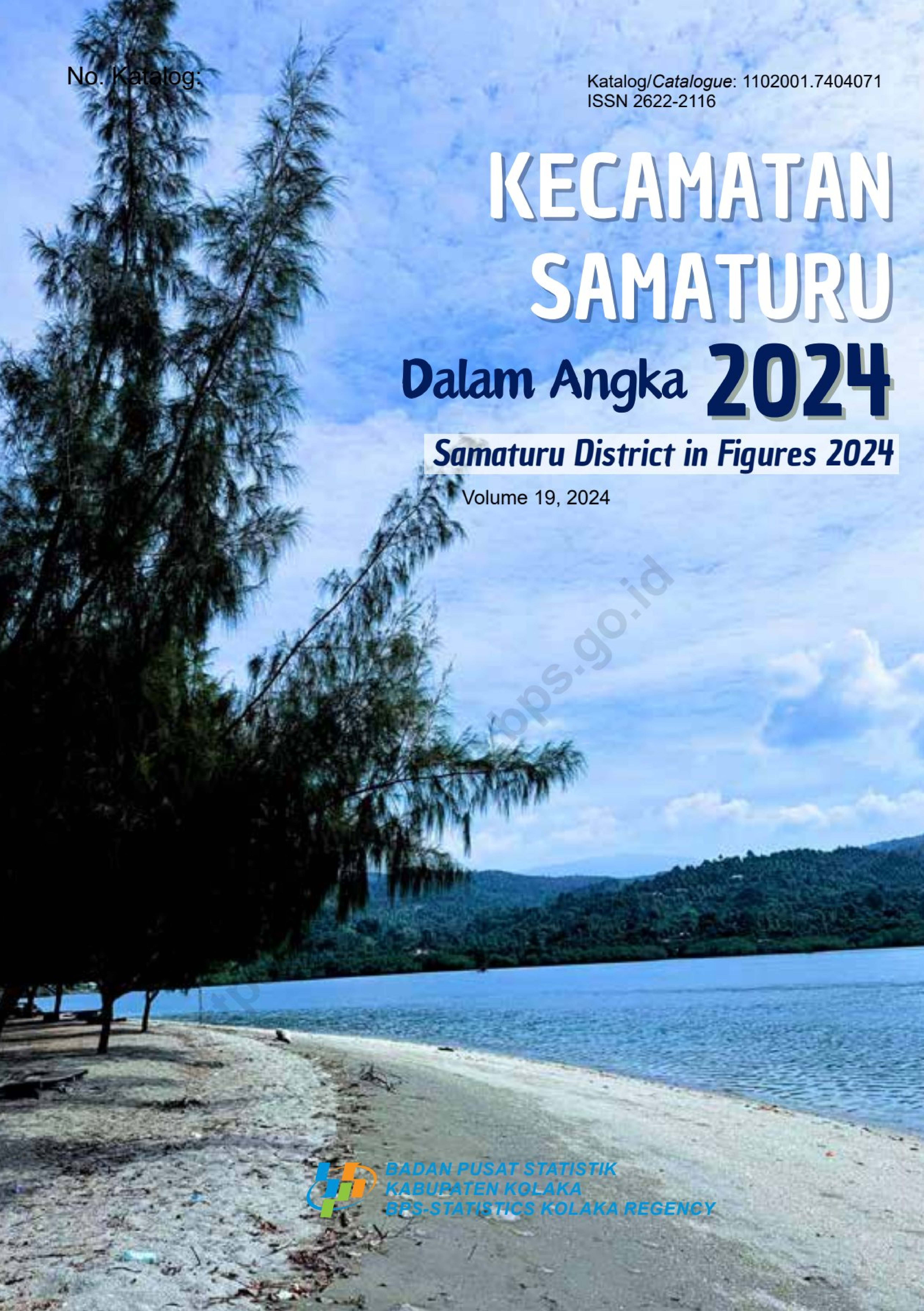 Kecamatan Samaturu Dalam Angka 2024