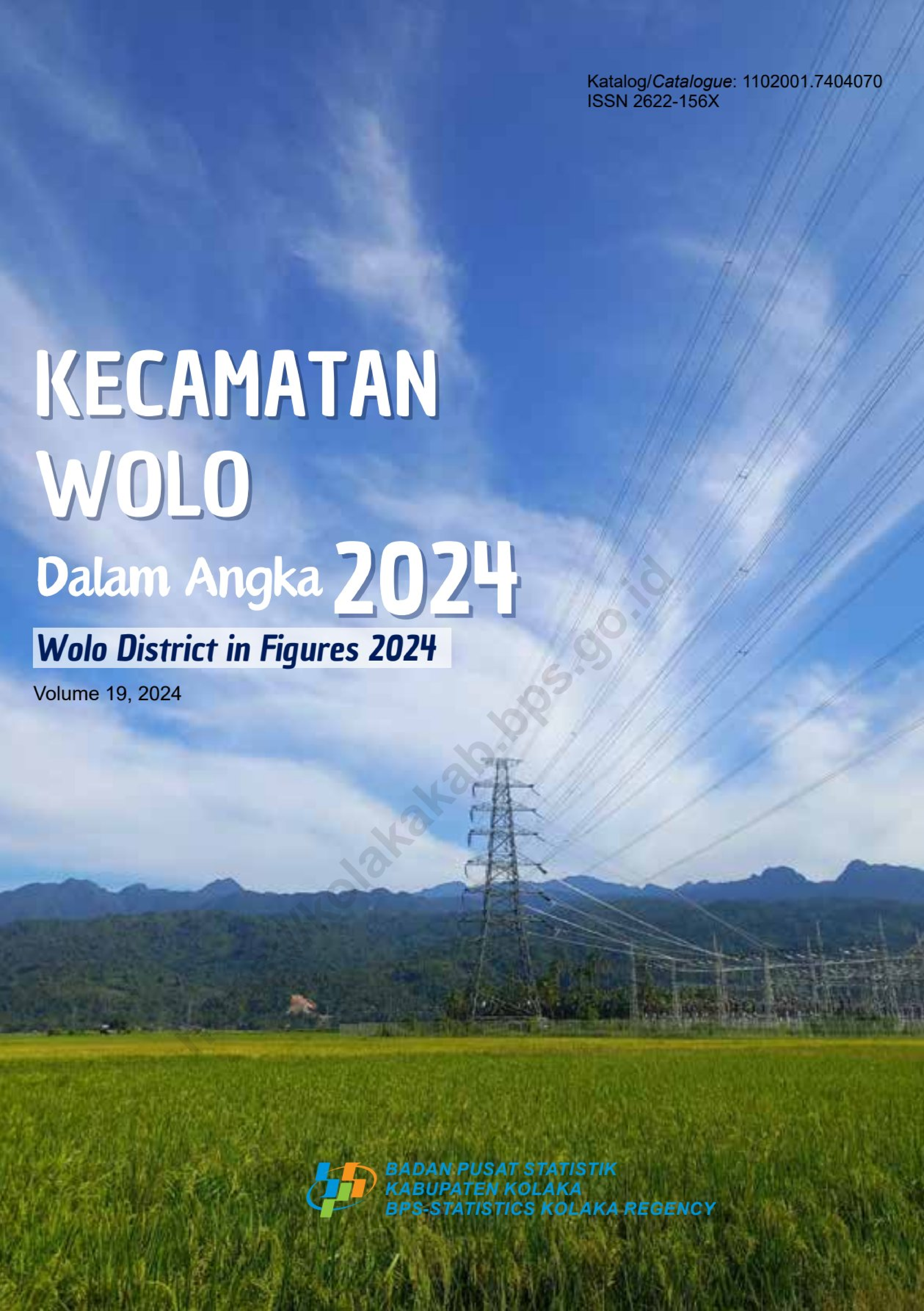 Kecamatan Wolo Dalam Angka 2024